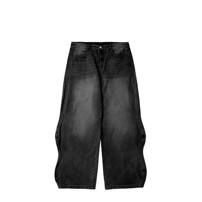 Wave Washed Baggy Jeans