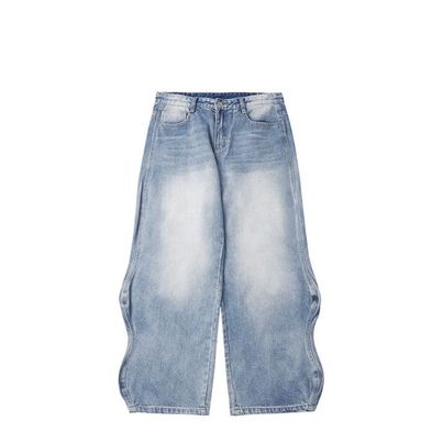 Wave Washed Baggy Jeans